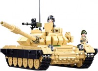 Klocki Sluban T-72B3 Main Battle Tank 2 in 1 M38-B1011 