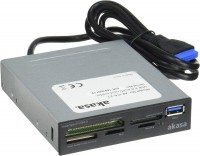Кардридер / USB-хаб Akasa AK-ICR-27 