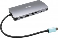 Czytnik kart pamięci / hub USB i-Tec USB-C Travel Nano Dock HDMI/VGA with LAN + Power Delivery 100 W 