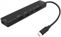 Фото - Кардридер / USB-хаб i-Tec USB-C Travel Easy Dock 4K HDMI + Power Delivery 60 W 