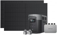 Фото - Зарядна станція EcoFlow DELTA Max 2000 + Microinverter 600W + 2SP400W 