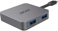 Кардридер / USB-хаб Acer 4-in-1 Type-C Dongle 