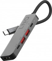 Czytnik kart pamięci / hub USB LINQ 5in1 Pro USB-C 10Gbps Multiport Hub with 4K HDMI 
