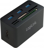 Кардридер / USB-хаб LogiLink CR0042 