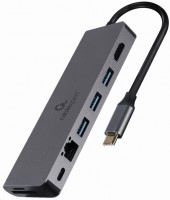Кардридер / USB-хаб Cablexpert A-CM-COMBO5-05 