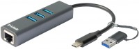 Кардридер / USB-хаб D-Link DUB-2332 