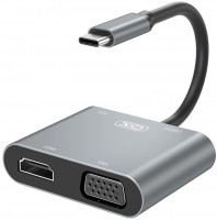 Кардридер / USB-хаб XO HUB001 