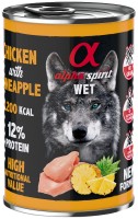 Zdjęcia - Karm dla psów Alpha Spirit Wet Chicken/Pineapple 400 g 1 szt.