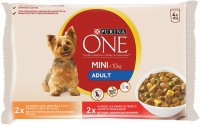 Корм для собак Purina ONE Adult Mini/Small Chicken/Beef 4 pcs 4 шт