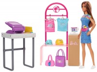 Zdjęcia - Lalka Barbie Make & Sell Boutique Playset HKT78 