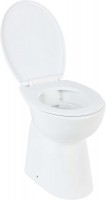 Miska i kompakt WC VidaXL High Rimless Toilet Soft Close 145779 