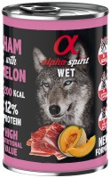 Фото - Корм для собак Alpha Spirit Wet Ham/Melon 400 g 1 шт
