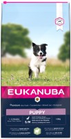 Корм для собак Eukanuba Puppy Small/Medium Breed Lamb 12 кг