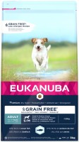 Karm dla psów Eukanuba Grain Free Adult Small/Medium Breed Ocean Fish 3 kg