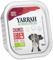 Zdjęcia - Karm dla psów Yarrah Organic Pate with Chicken/Beef 150 g 1 szt.