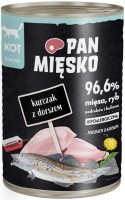 Karma dla kotów PAN MIESKO Wet Food Adult Chicken with Cod  400 g