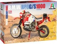 Фото - Збірна модель ITALERI B.M.W. R80 G/S 1000 Paris Dakar 1985 (1:9) 