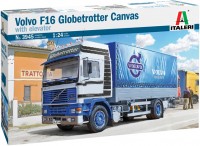 Model do sklejania (modelarstwo) ITALERI Volvo F16 Globetrotter Canvas (1:24) 