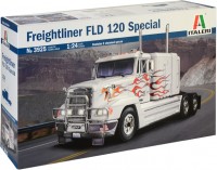 Model do sklejania (modelarstwo) ITALERI Freightliner FLD 120 Special (1:24) 