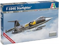 Model do sklejania (modelarstwo) ITALERI F-104G Starfighte (1:72) 