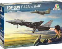 Zdjęcia - Model do sklejania (modelarstwo) ITALERI Top Gun F-14A vs A-4F (1:72) 