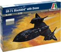 Збірна модель ITALERI SR-71 Black Bird (1:72) 