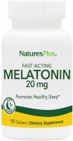 Фото - Амінокислоти Natures Plus Melatonin 20 mg 90 tab 