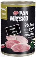 Фото - Корм для кішок PAN MIESKO Wet Food Adult Turkey with Goose  400 g