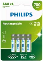 Zdjęcia - Bateria / akumulator Philips 4xAAA 700 mAh 