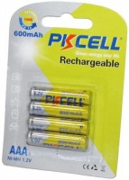 Акумулятор / батарейка Pkcell  4xAAA 600 mAh