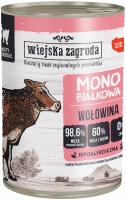 Корм для кішок Wiejska Zagroda Adult Monoprotein Cat Canned with Beef  400 g
