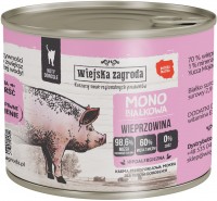 Корм для кішок Wiejska Zagroda Adult Monoprotein Cat Canned with Pork 200 g 