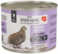 Корм для кішок Wiejska Zagroda Adult Monoprotein Cat  Canned with Quail 200 g
