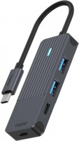 Кардридер / USB-хаб Rapoo UCH-4003 