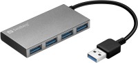 Кардридер / USB-хаб Sandberg USB 3.0 Pocket Hub 4 Ports 
