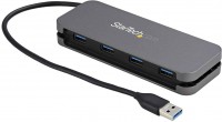 Кардридер / USB-хаб Startech.com HB30AM4AB 
