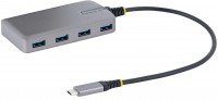 Кардридер / USB-хаб Startech.com 5G4AB-USB-C-HUB 