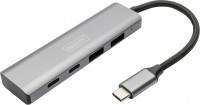 Кардридер / USB-хаб Digitus DA-70245 