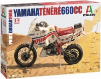Model do sklejania (modelarstwo) ITALERI Yamaha Tenere 660cc Paris Dakar 1986 (1:9) 