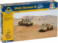 Фото - Збірна модель ITALERI M4A2 Sherman III (1:72) 