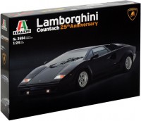 Фото - Збірна модель ITALERI Lamborghini Countach 25th Anniversary (1:24) 