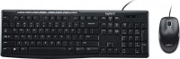 Zdjęcia - Klawiatura Logitech MK200 Media Corded Keyboard and Mouse Combo 