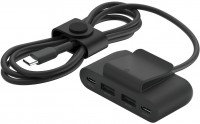 Кардридер / USB-хаб Belkin BoostCharge 4-Port USB Power Extender 