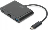 Кардридер / USB-хаб Digitus DA-70855 