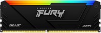 Pamięć RAM Kingston Fury Beast DDR4 RGB 1x8Gb KF436C17BB2A/8