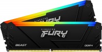 Pamięć RAM Kingston Fury Beast DDR4 RGB 2x8Gb KF436C17BB2AK2/16