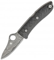 Zdjęcia - Nóż / multitool Spyderco Spyopera Carbon Damascus 