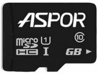 Zdjęcia - Karta pamięci Aspor MicroSDHC UHS-I Class 10 8 GB