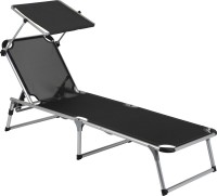 Meble turystyczne Bo-Camp Sun Lounger With Sunscreen 5 Positions 