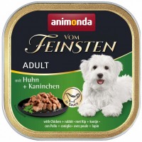 Zdjęcia - Karm dla psów Animonda Vom Feinsten Chicken/Rabbit 150 g 1 szt.